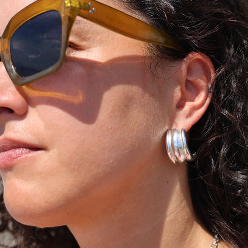 Triple hoop plata - A pedido