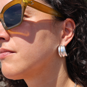 Triple hoop plata - A pedido