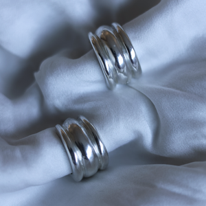 Triple hoop plata - A pedido