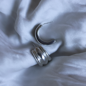 Triple hoop plata - A pedido