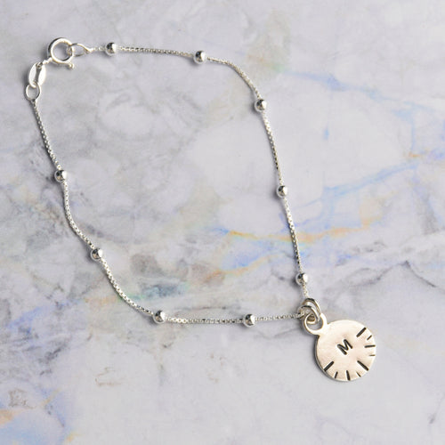 A PEDIDO: PULSERA INICIAL ♥